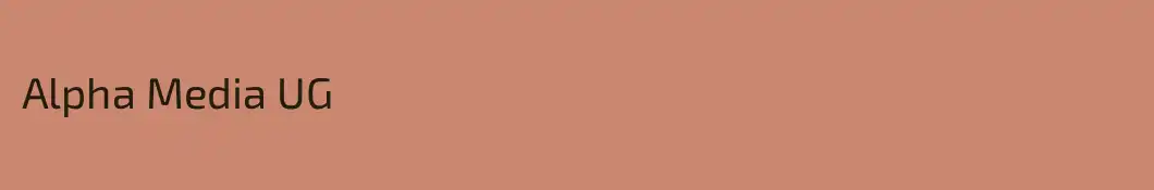 Alpha Media UG